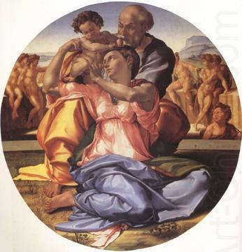 Michelangelo Buonarroti The Doni Tondo (nn03) china oil painting image